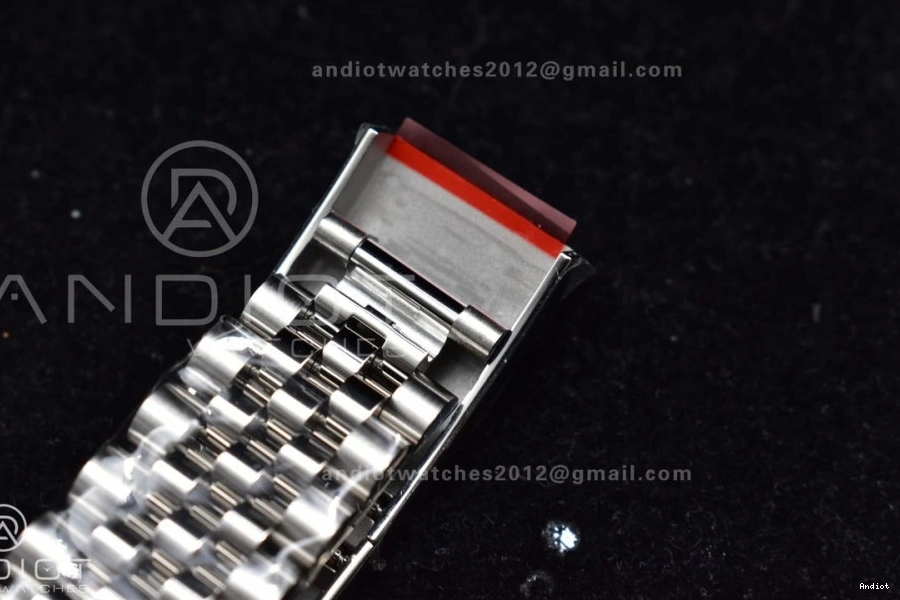 1:1 Jubilee DateJust Steel SS Clean On 41 Best Edition Diamonds VR3235 Blue Dial 904L 126334 Bracelet 0504